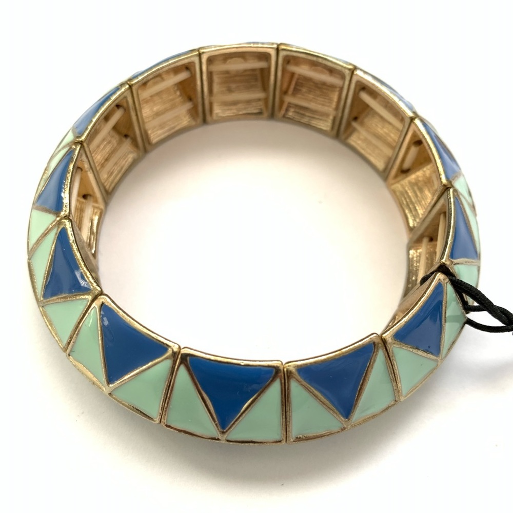 Posh Geometric Bead Bracelet